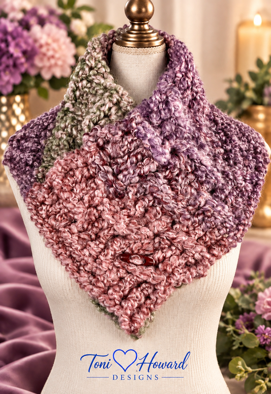Multi Style Unisex Chunky Crochet Basket Weave Button Cowl Neck Warmer Gaiter Scarf